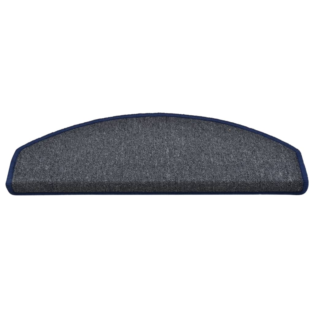 Trapmatten 15 St 65X24X4 Cm Donkergrijs En Blauw