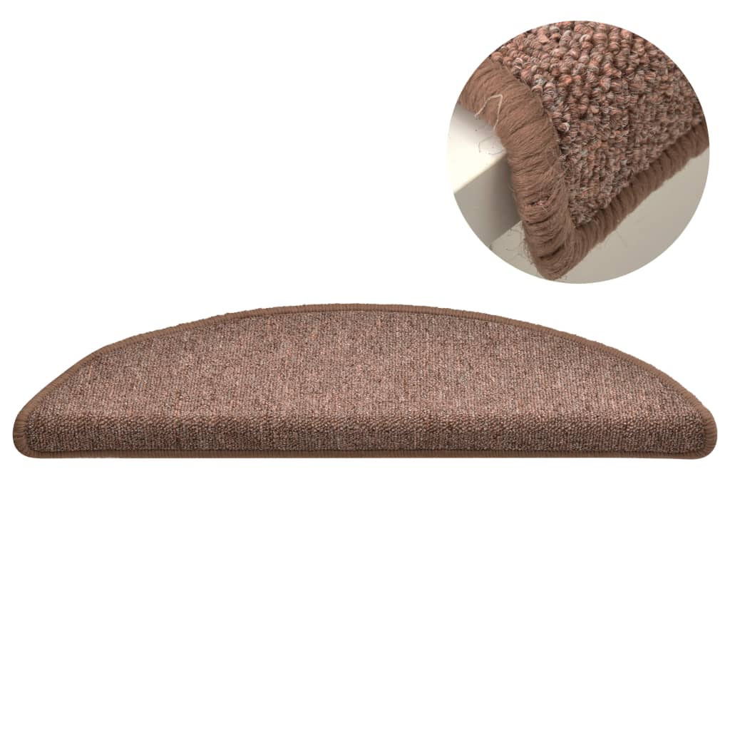Trapmatten 15 St 65X24X4 Cm Bruin
