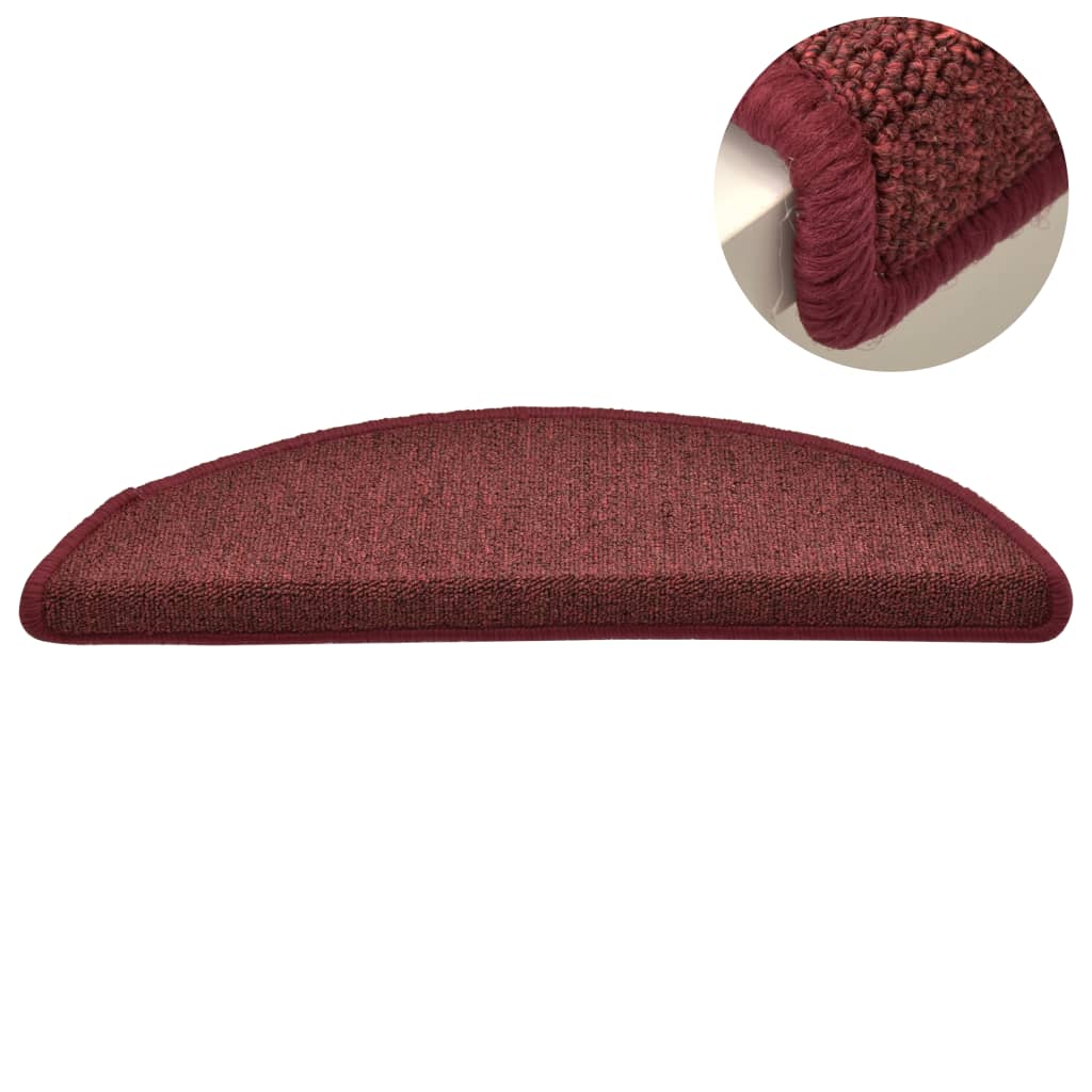 Trapmatten 15 St 65X24X4 Cm Rood