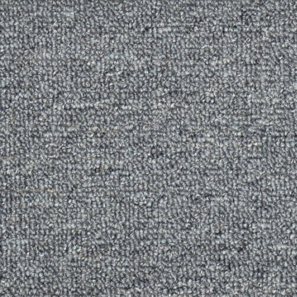 Trapmatten 15 St 56X17X3 Cm Lichtgrijs En Blauw