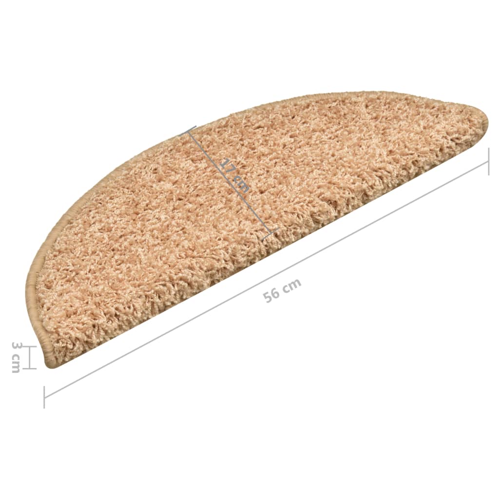 Trapmatten 15 St 56X17X3 Cm Goudkleurig