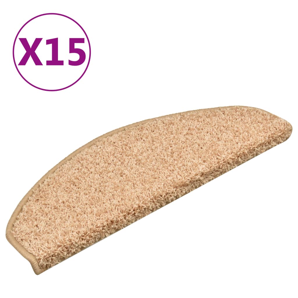 Trapmatten 15 St 65X21X4 Cm Goudkleurig