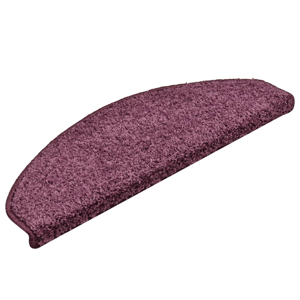 Trapmatten 15 St 65X21X4 Cm Donkerpaars