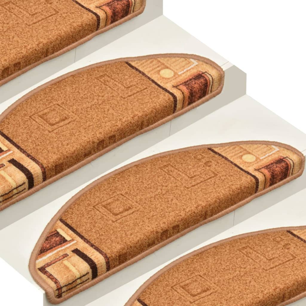 Trapmatten Zelfklevend 15 St 65X21X4 Cm Beige