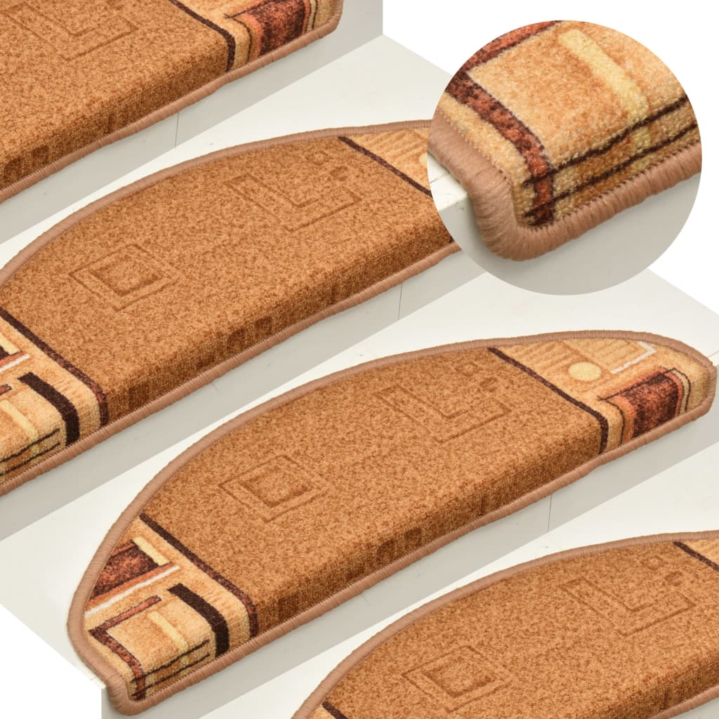 Trapmatten Zelfklevend 15 St 65X21X4 Cm Beige