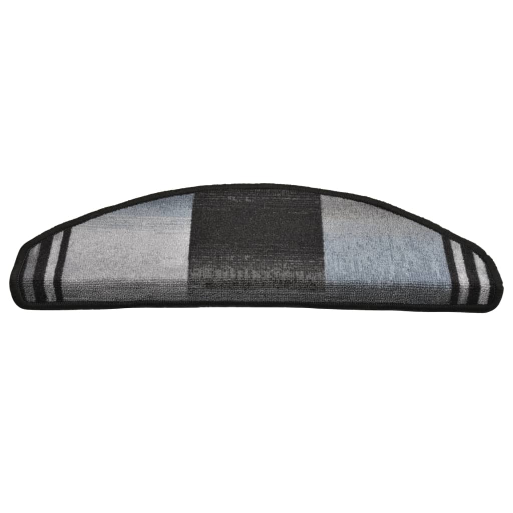 Trapmatten Zelfklevend 15 St 65X21X4 Cm Zwart En Grijs
