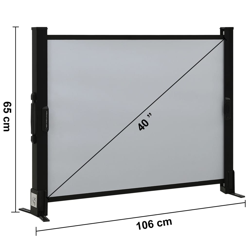 Tafelprojectiescherm 4:3 40''