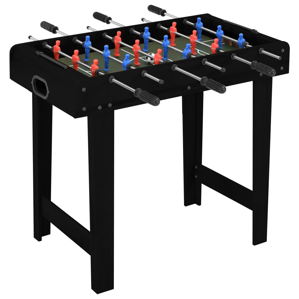 Minivoetbaltafel 69X37X62 Cm Zwart