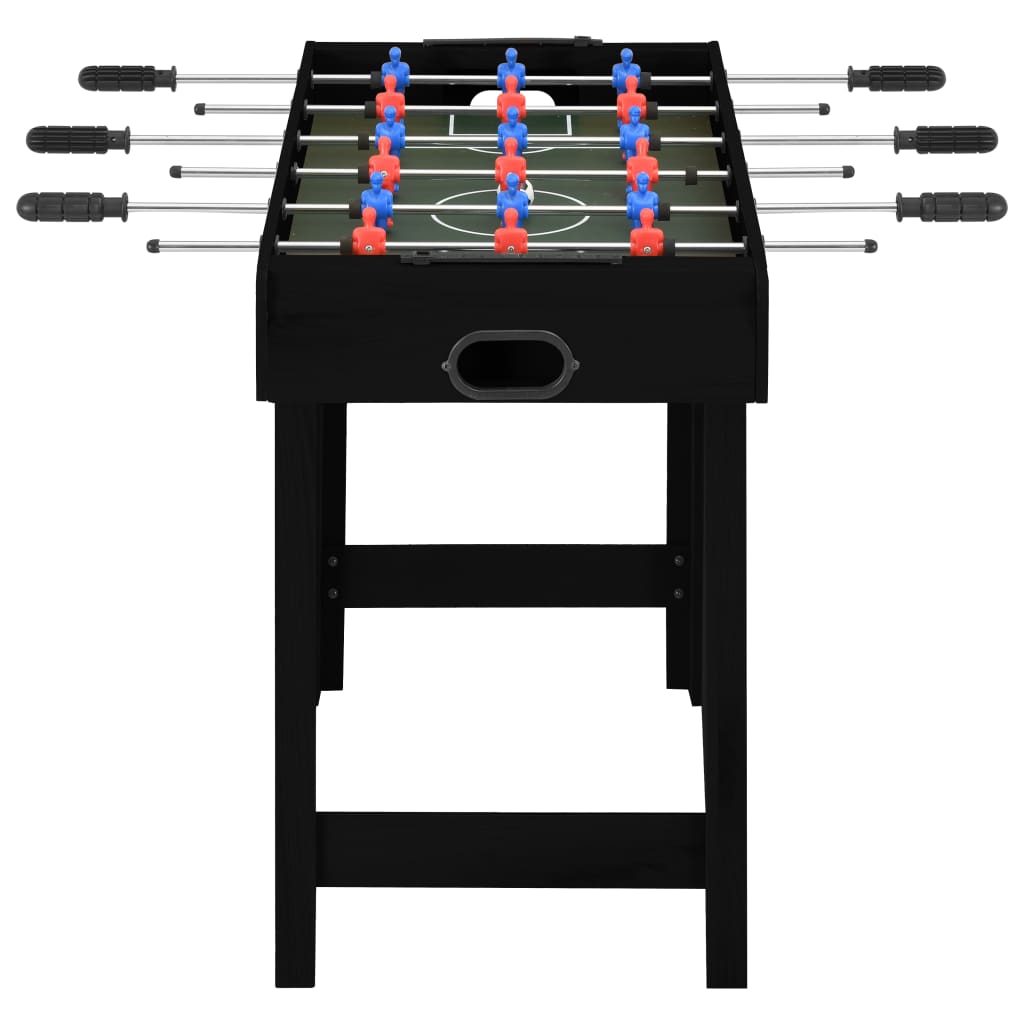 Minivoetbaltafel 69X37X62 Cm Zwart