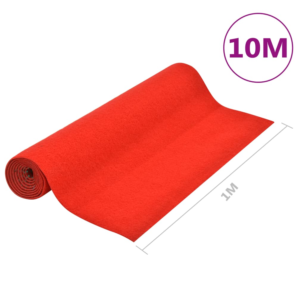 Kunstgras Met Noppen 10X1 M Rood