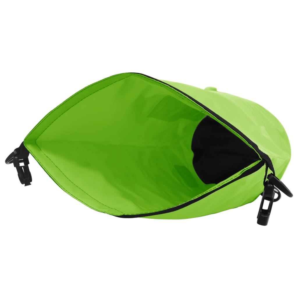 Drybag Met Rits 15 L Pvc Groen