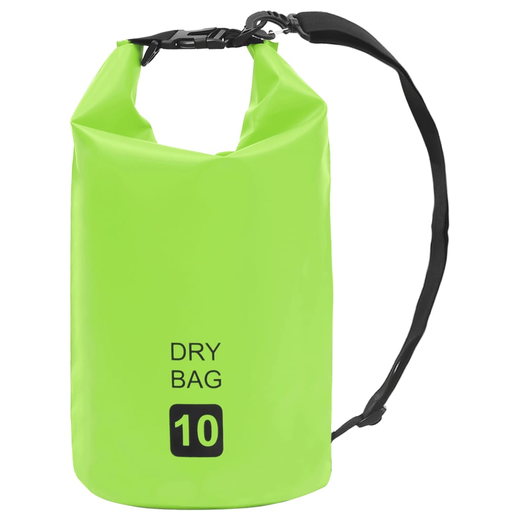 Drybag 10 L Pvc Groen