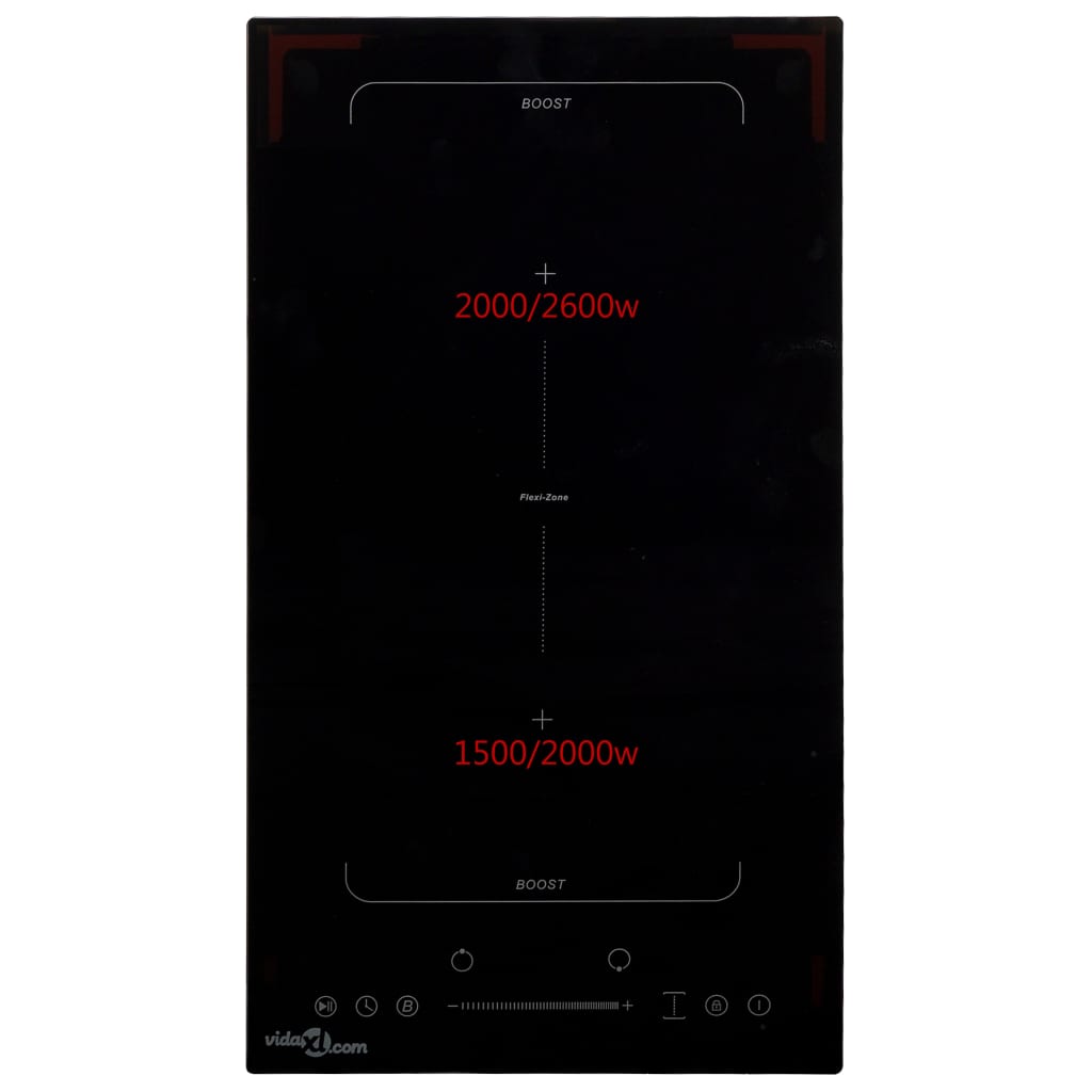 Inductiekookplaat Flexizone 2 Kookzones Aanraakbediening 3500 W