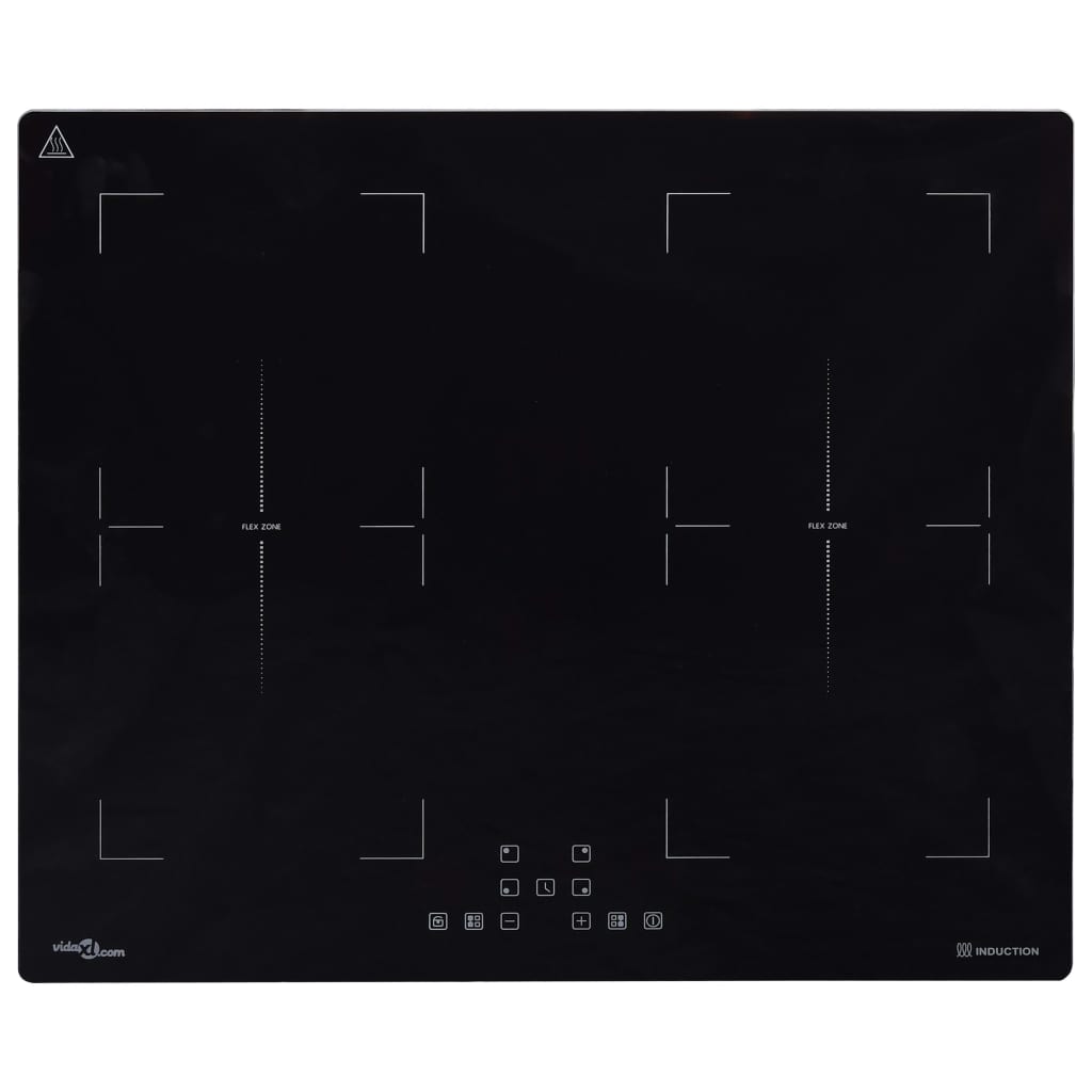 Inductiekookplaat Flexizone Aanraakbediening Inbouw 3000W 60 Cm