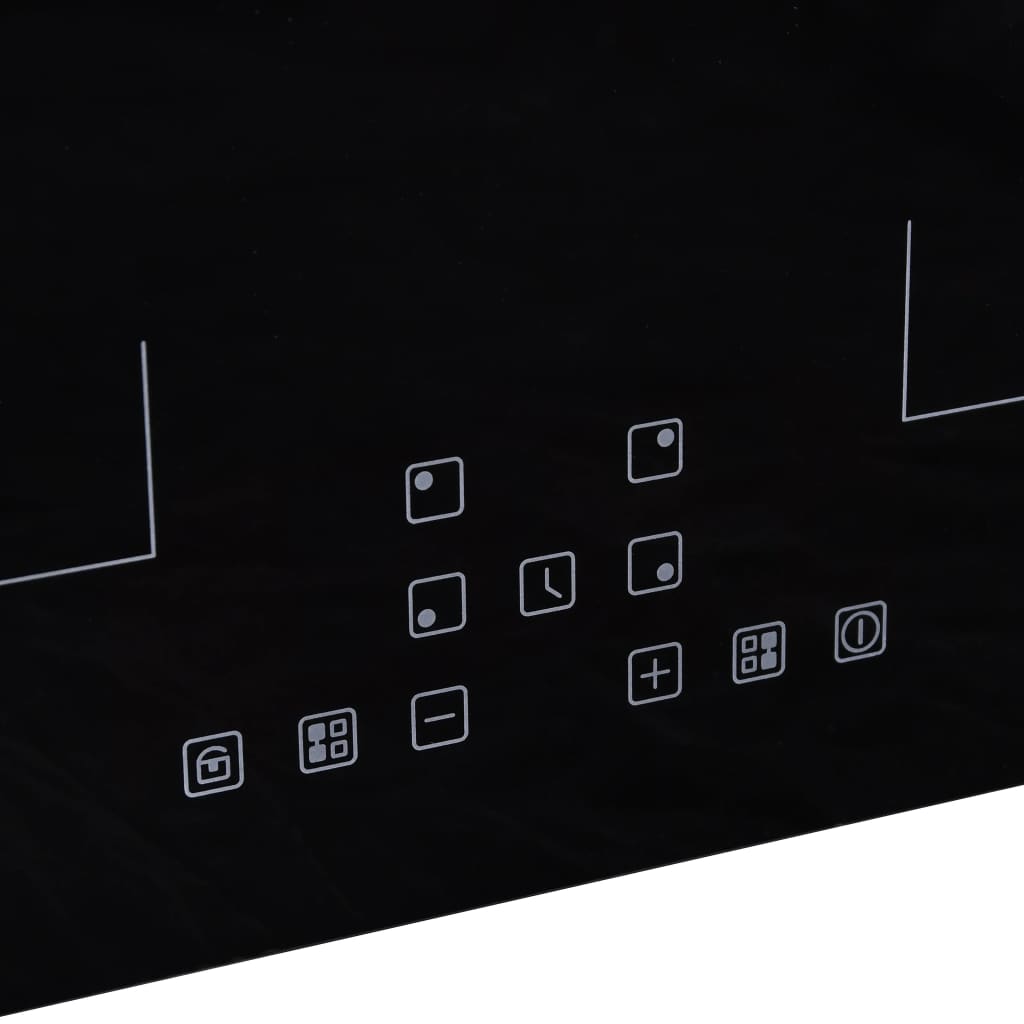 Inductiekookplaat Flexizone Aanraakbediening Inbouw 3000W 60 Cm