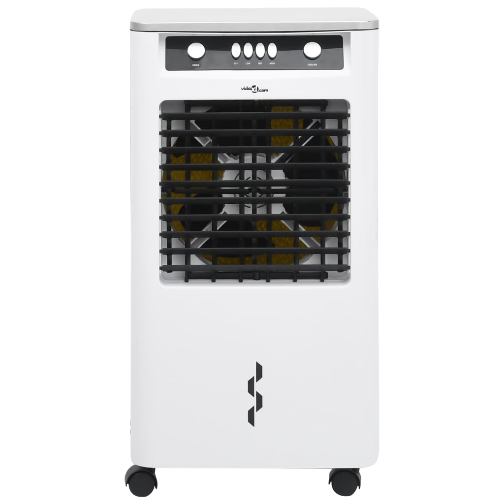 Luchtkoeler Mobiel 3-In-1 80 W 73X38X30,5 Cm Wit En Zwart