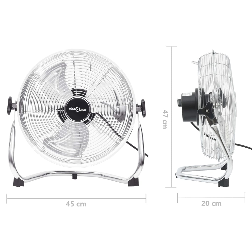 Vloerventilator 3 Snelheden 60 W 45 Cm