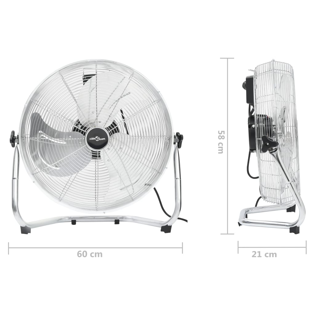 Vloerventilator 3 Snelheden 120 W 60 Cm