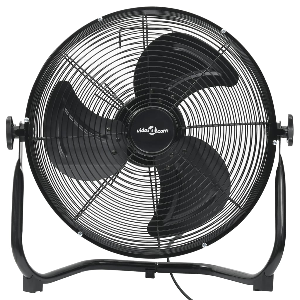 Vloerventilator 3 Snelheden 40 W 40 Cm Zwart