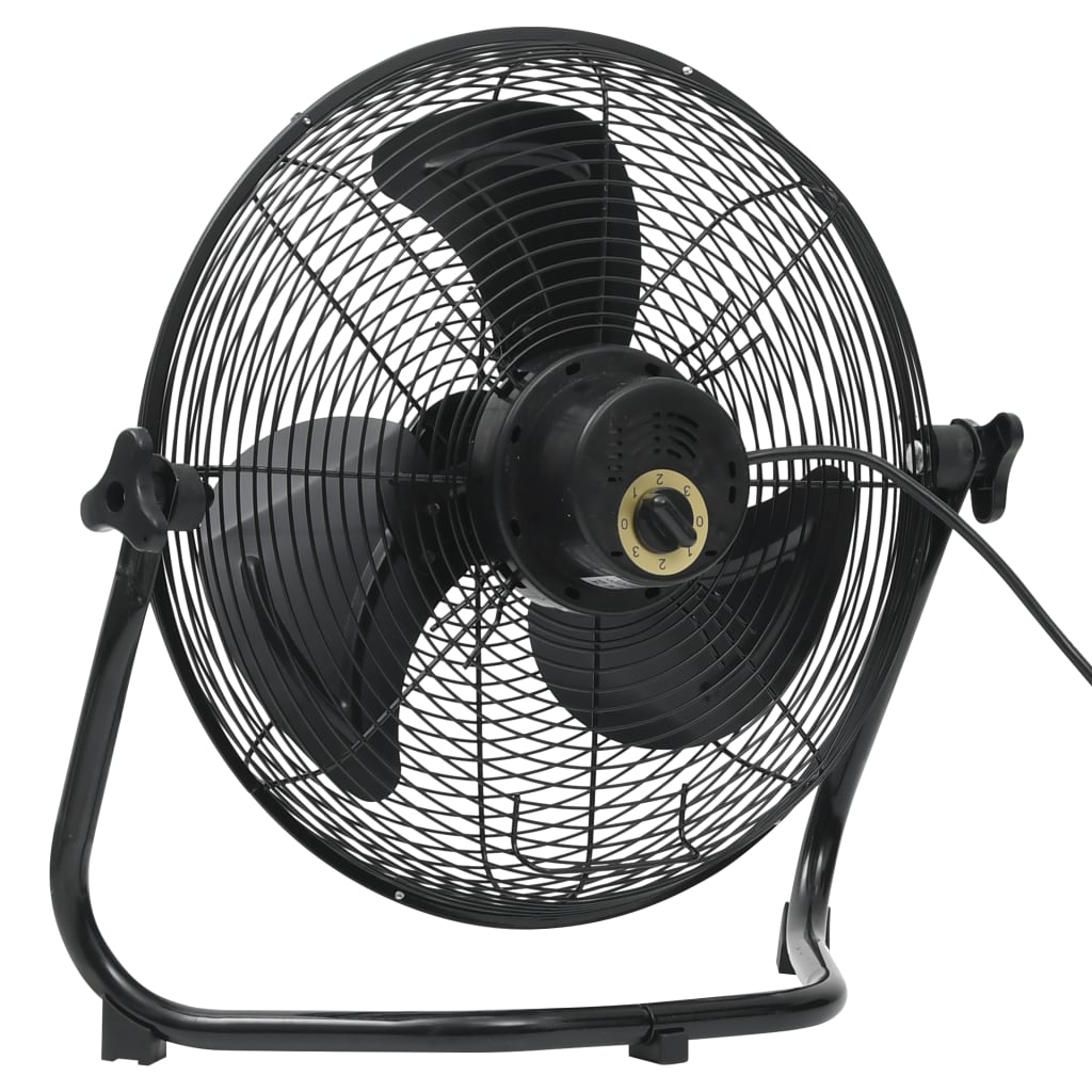 Vloerventilator 3 Snelheden 40 W 40 Cm Zwart