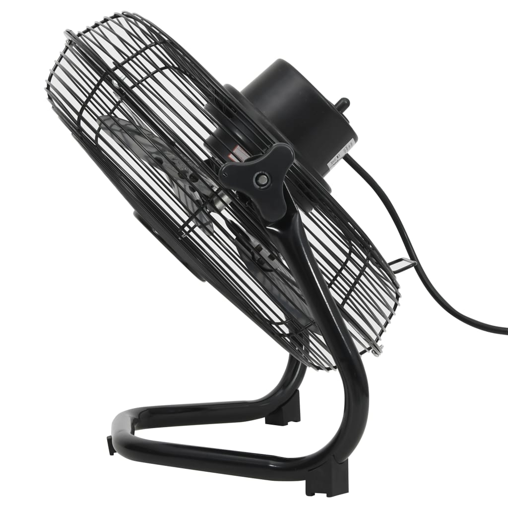 Vloerventilator 3 Snelheden 40 W 40 Cm Zwart