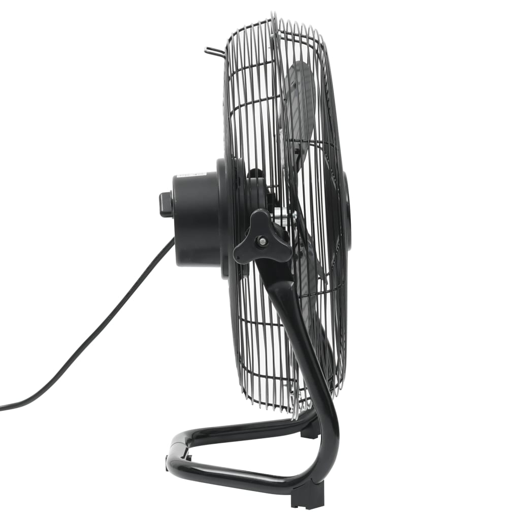 Vloerventilator 3 Snelheden 60 W 45 Cm Zwart