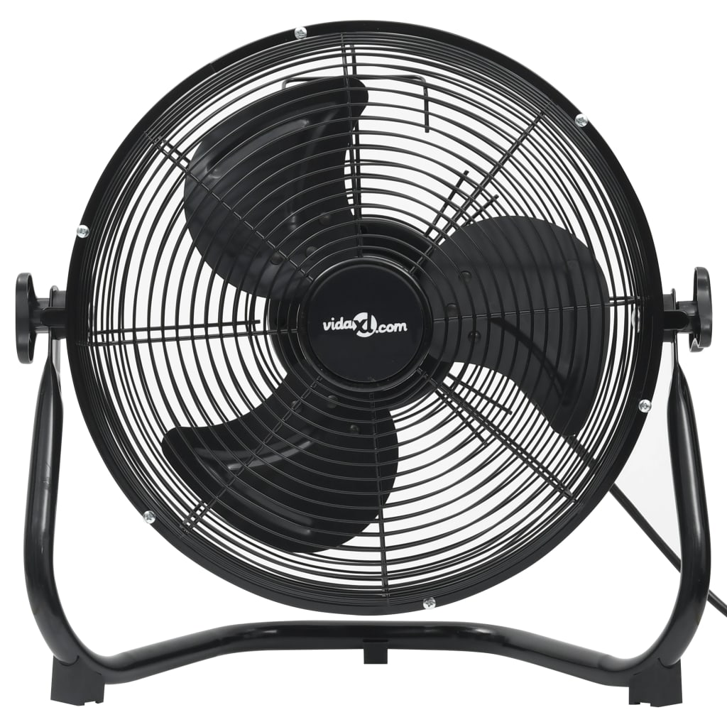 Vloerventilator 3 Snelheden 100 W 55 Cm Zwart