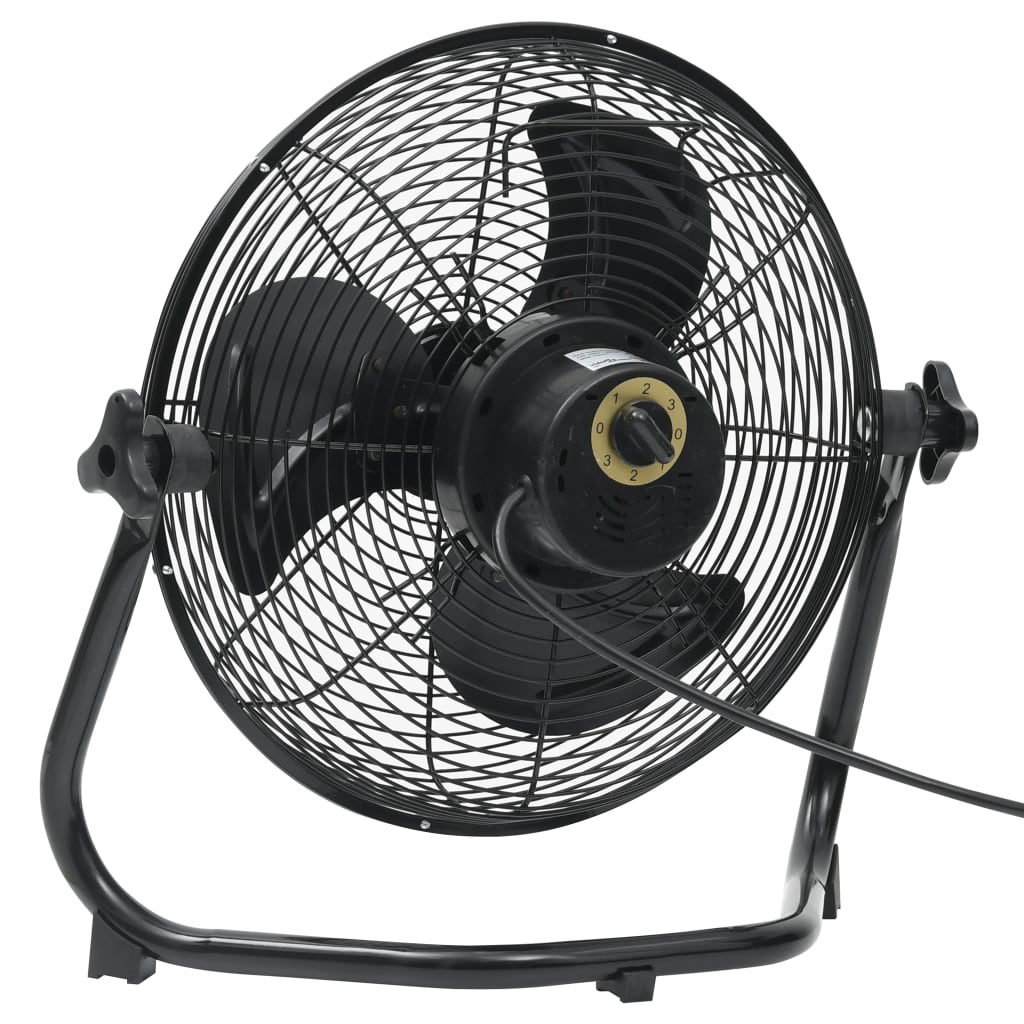 Vloerventilator 3 Snelheden 100 W 55 Cm Zwart