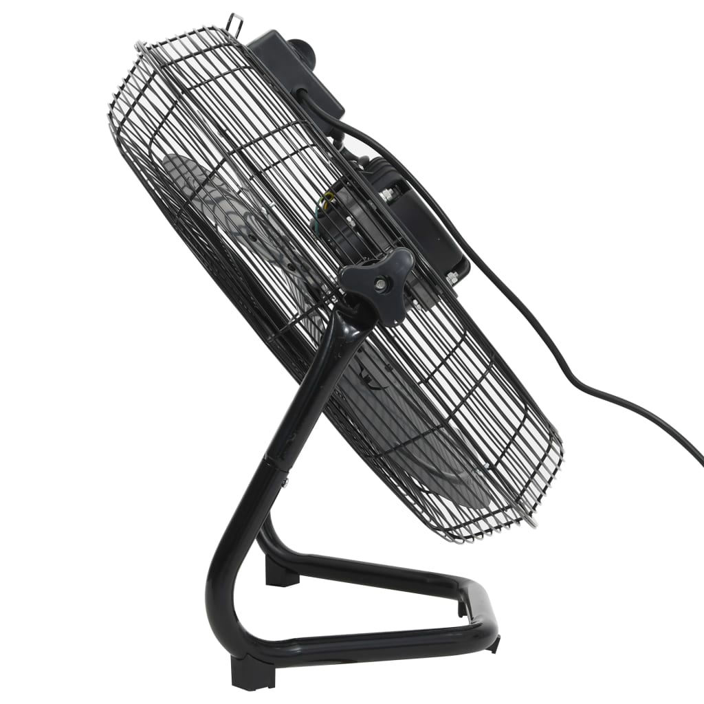Vloerventilator 3 Snelheden 120 W 60 Cm Zwart