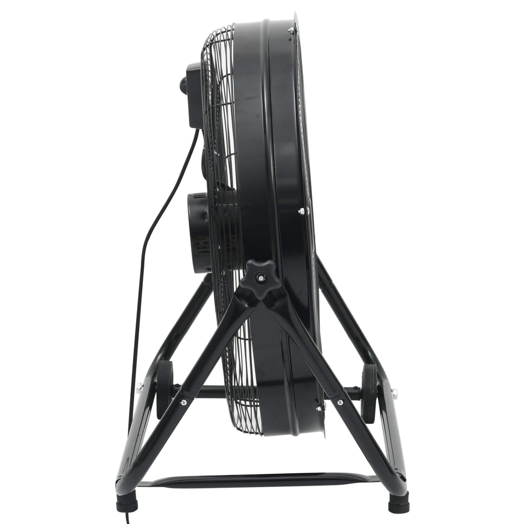 Trommelventilator Industrieel 180 W 60 Cm Zwart