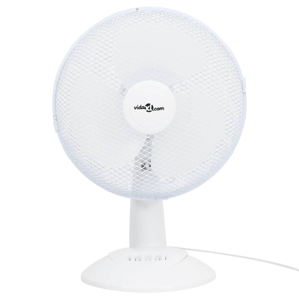 Tafelventilator 3 Snelheden 40 W 30 Cm Wit