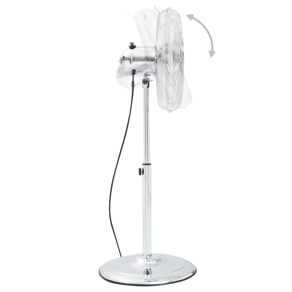 Statiefventilator 3 Snelheden 40 Cm Chroomkleurig