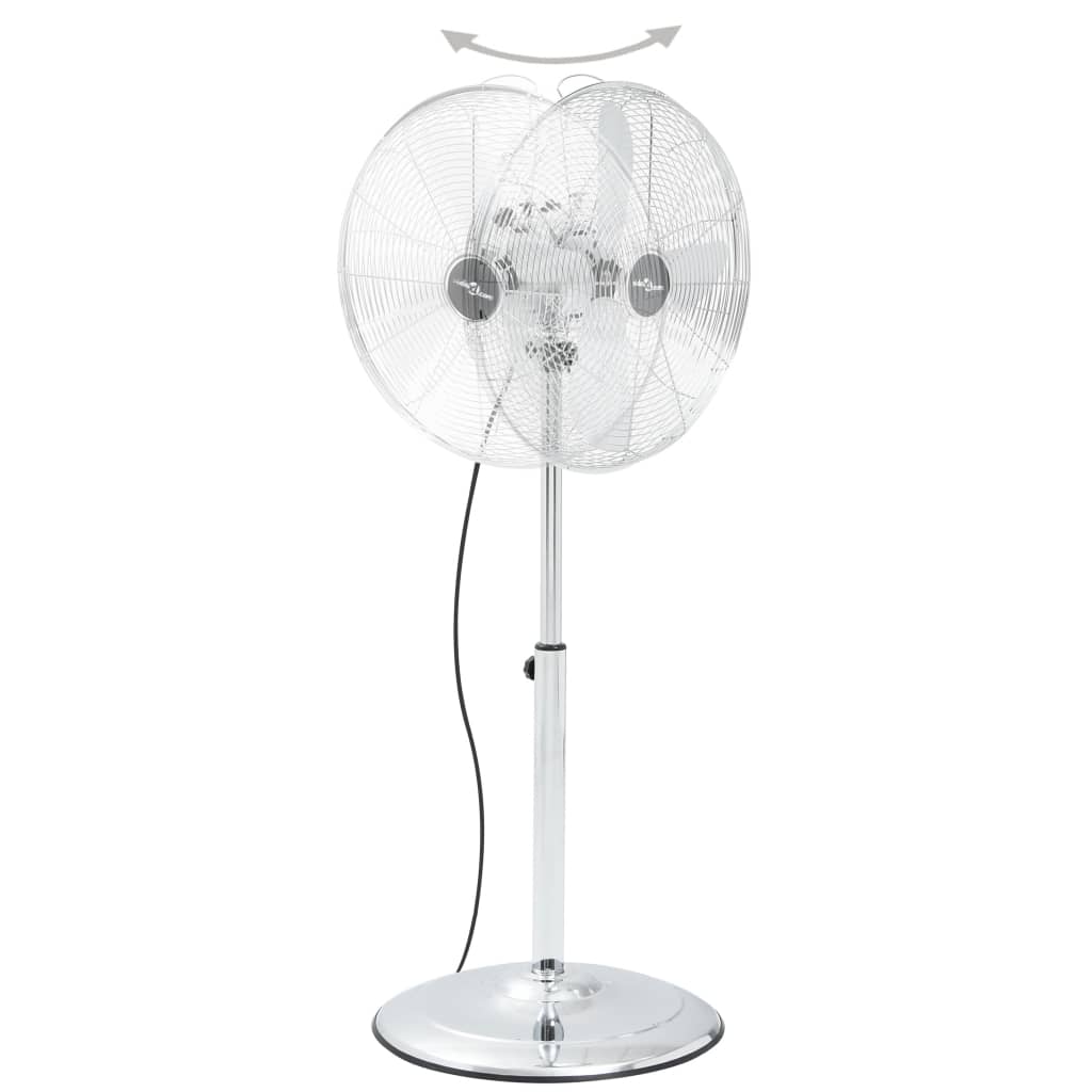 Statiefventilator 3 Snelheden 40 Cm Chroomkleurig