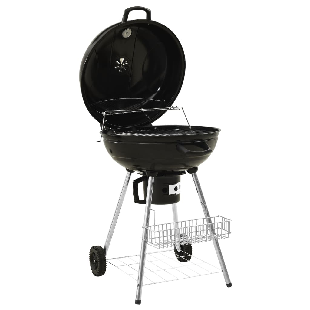 Kogelbarbecue Houtskool 73X58X96 Cm Staal