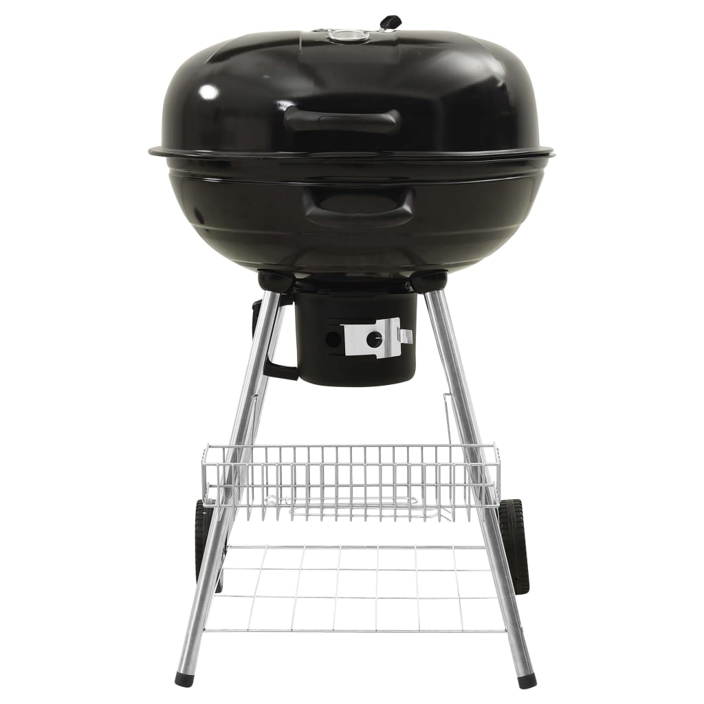 Kogelbarbecue Houtskool 73X58X96 Cm Staal