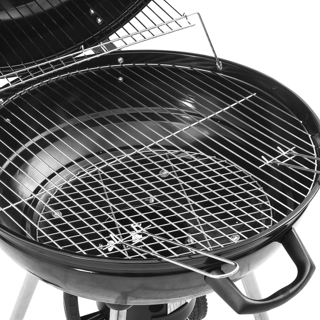 Kogelbarbecue Houtskool 73X58X96 Cm Staal