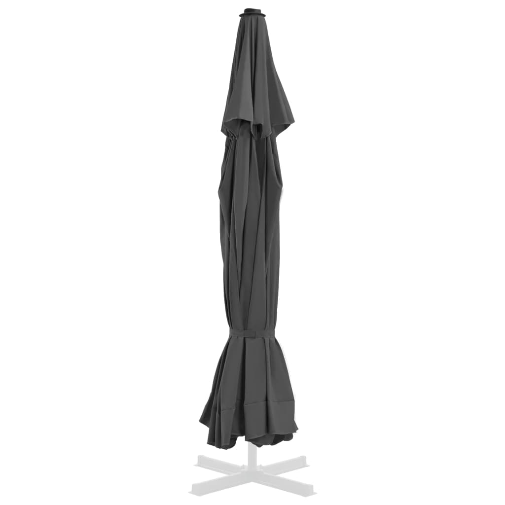 Vervangingsdoek Voor Parasol 500 Cm Antracietkleurig