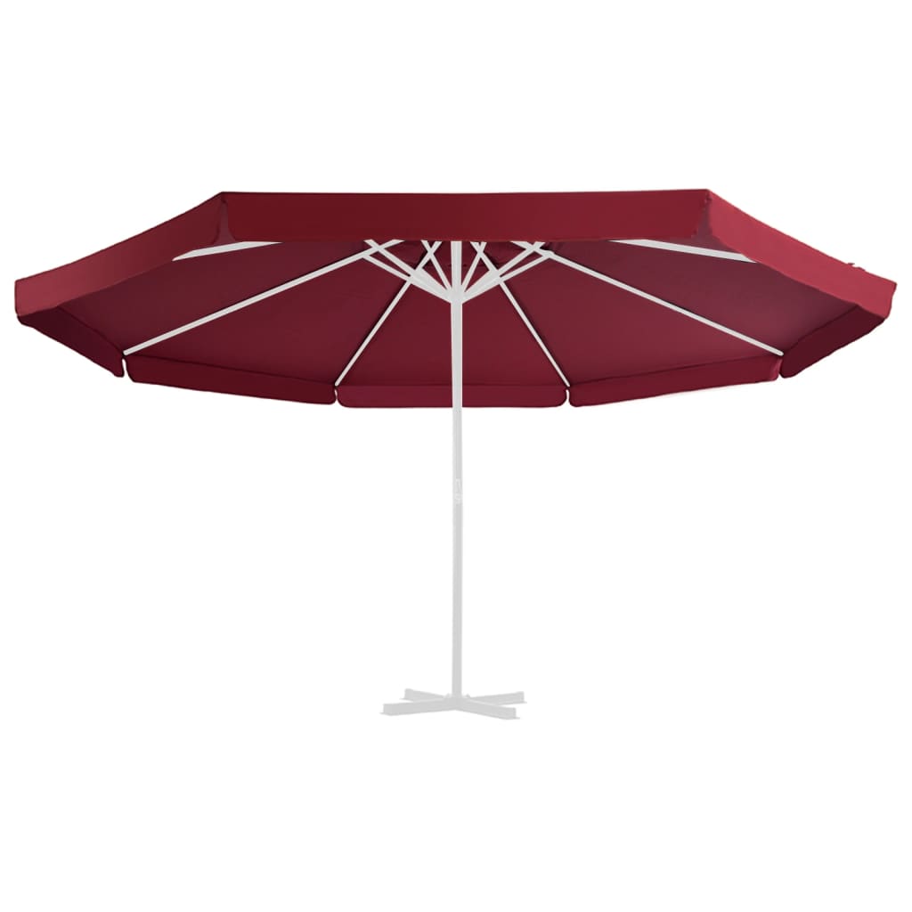 Vervangingsdoek Voor Parasol 500 Cm Bordeauxrood