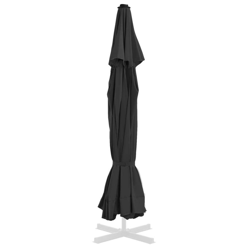 Vervangingsdoek Voor Parasol 500 Cm Zwart