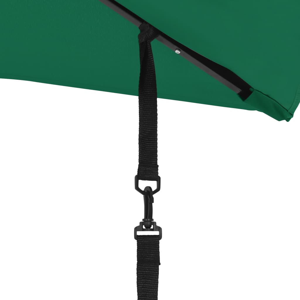 Windbeschermingsbandenset Voor Parasol Polypropyleen Zwart