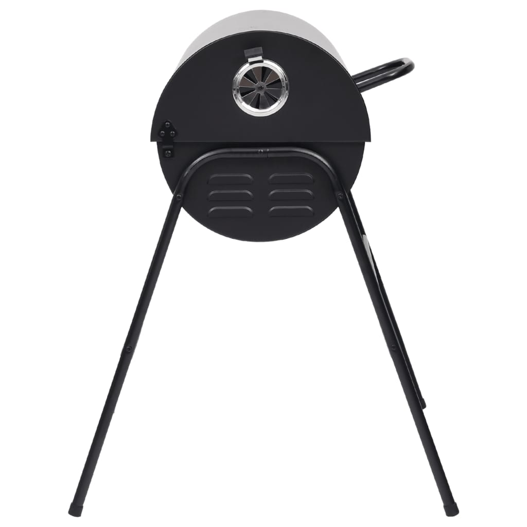 Barbecuevat Met 2 Kookroosters 80X95X90 Cm Staal Zwart