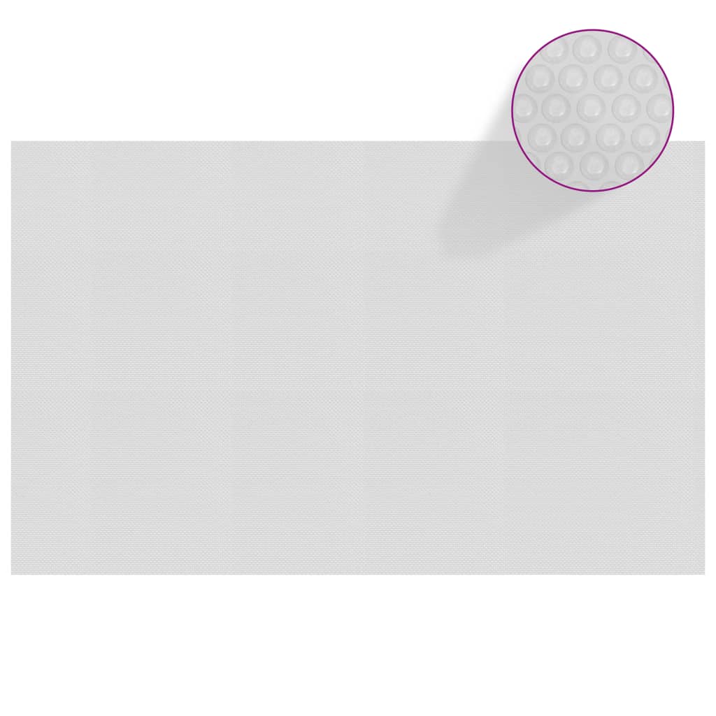 Zwembadfolie Solar Drijvend 800X500 Cm Pe Grijs