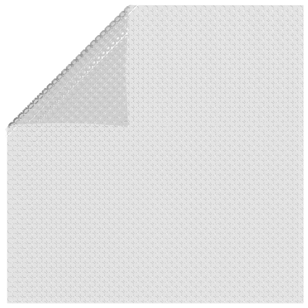 Zwembadfolie Solar Drijvend 1000X600 Cm Pe Grijs