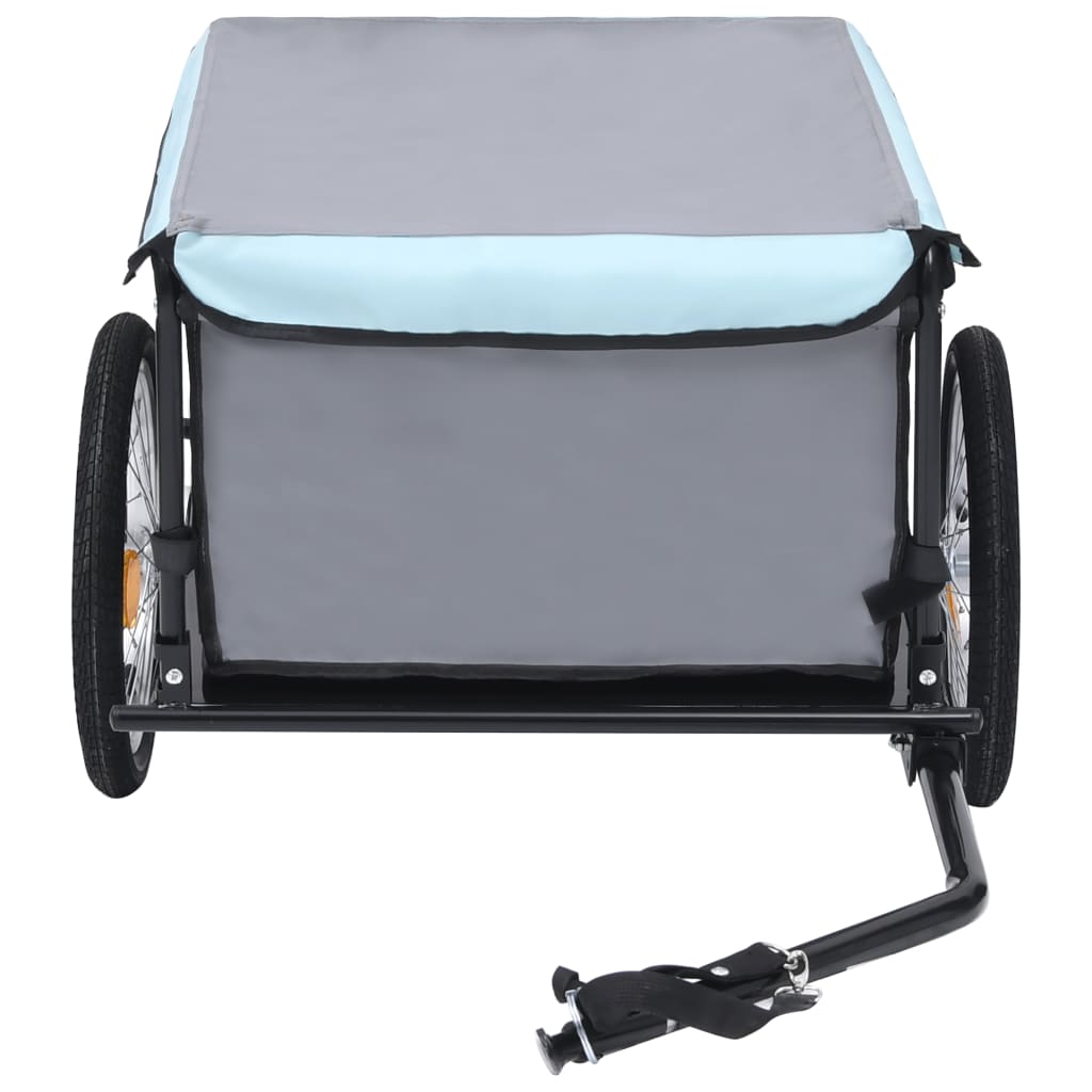Fietskar 65 Kg Zwart En Blauw