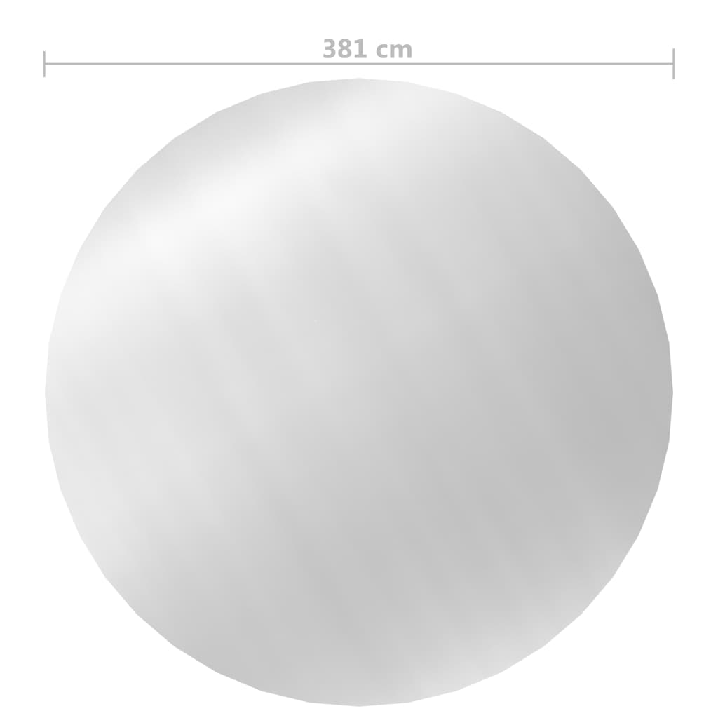 Zwembadhoes 381 Cm Pe Zilverkleurig