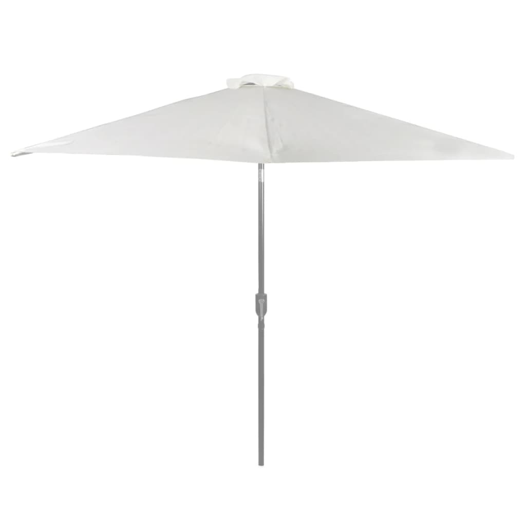 Vervangingsdoek Voor Parasol 300 Cm Wit
