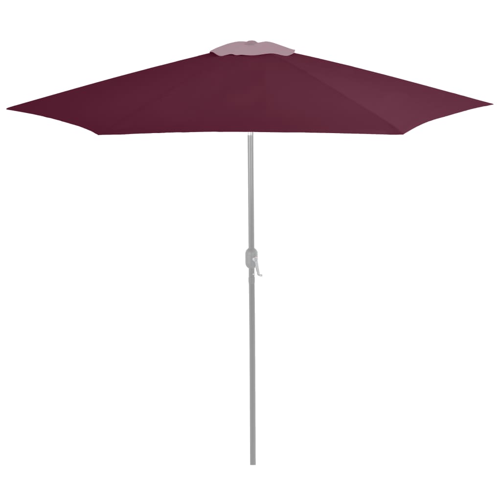 Vervangingsdoek Voor Parasol 300 Cm Bordeauxrood