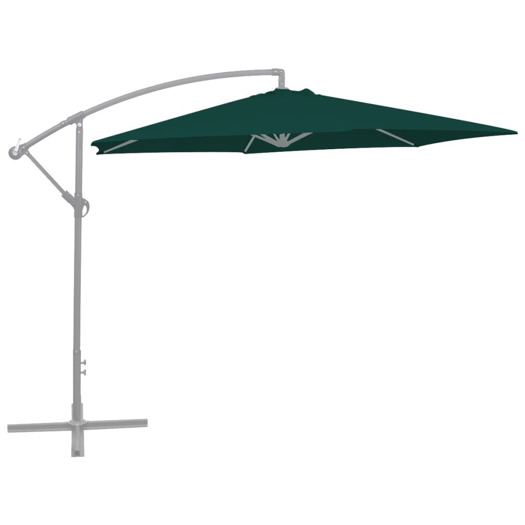 Vervangingsdoek Voor Zweefparasol 300 Cm Groen