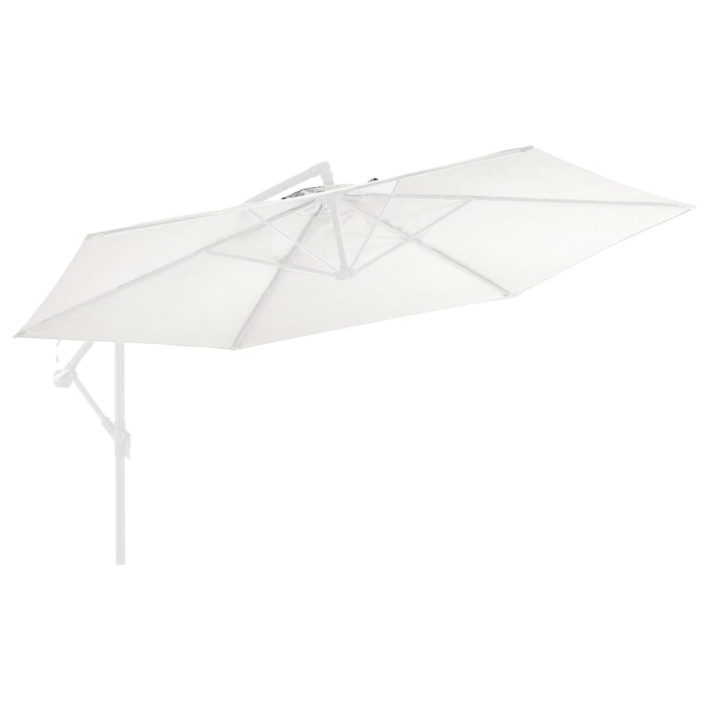 Vervangingsdoek Voor Zweefparasol 350 Cm Zandwit