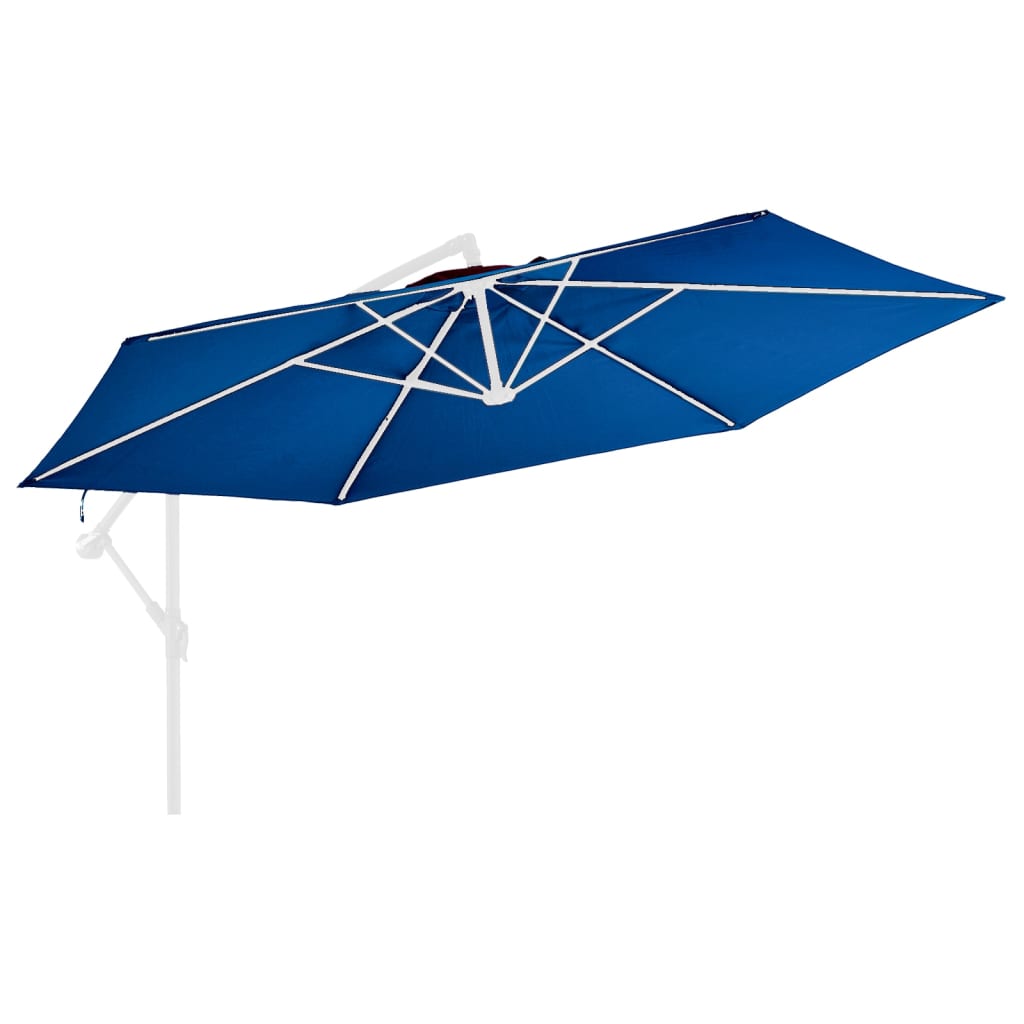 Vervangingsdoek Voor Zweefparasol 350 Cm Azuurblauw